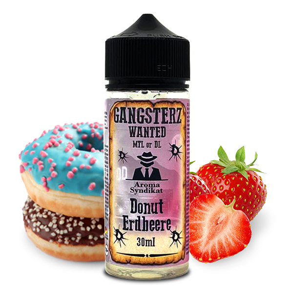 GANGSTERZ Donut Erdbeere Aroma 30ml