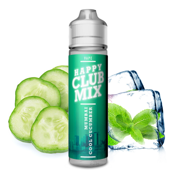 HAPPY CLUB MIX Mumbai Cool Cucumber Aroma 10ml