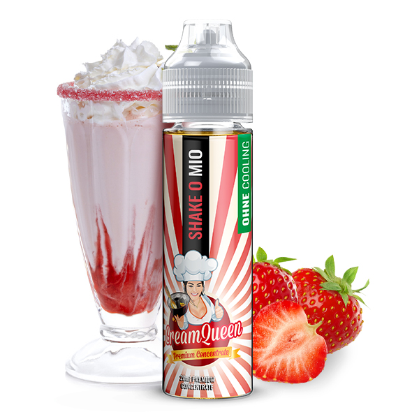 CREAM QUEEN Shake-O-Mio Aroma 20ml - Ohne Cooling