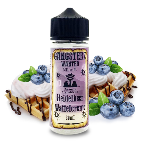 GANGSTERZ Heidelbeer Waffelcreme Aroma 30ml