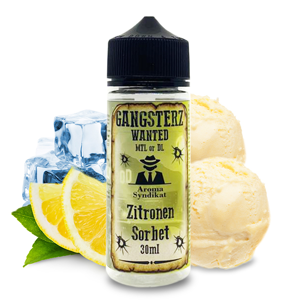 GANGSTERZ Zitronen Sorbet Aroma 30ml