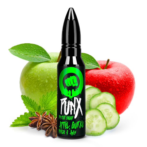 RIOT SQUAD PUNX Apfel, Minze, Gurke und Anis Aroma 15ml