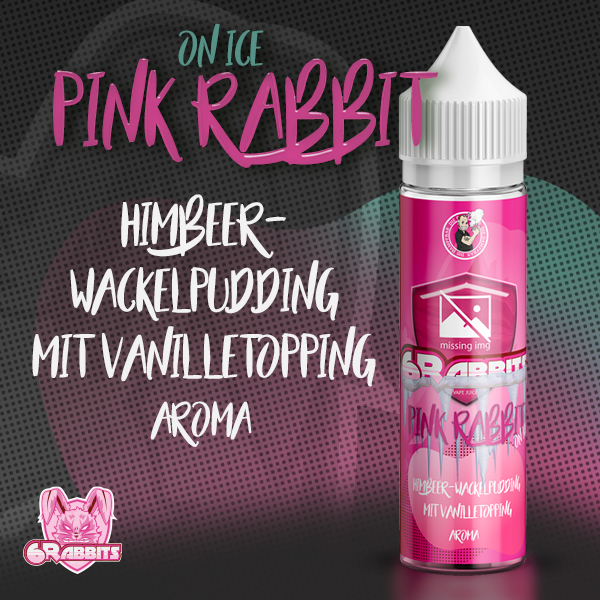 6 RABBITS Pink Rabbit on Ice Aroma 10ml