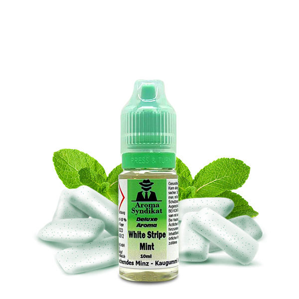 AROMA SYNDIKAT DELUXE White Stripe Mint Aroma 10ml