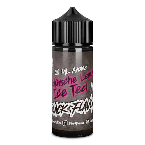 BLACK FLAVOURS Wildkirsche Lemon Ice Tea Aroma 20ml