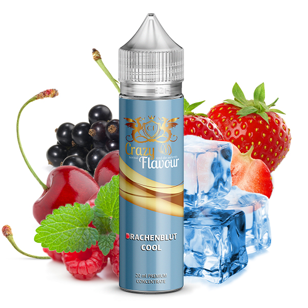 CRAZY FLAVOUR DRACHENBLUT Cool Aroma 20ml