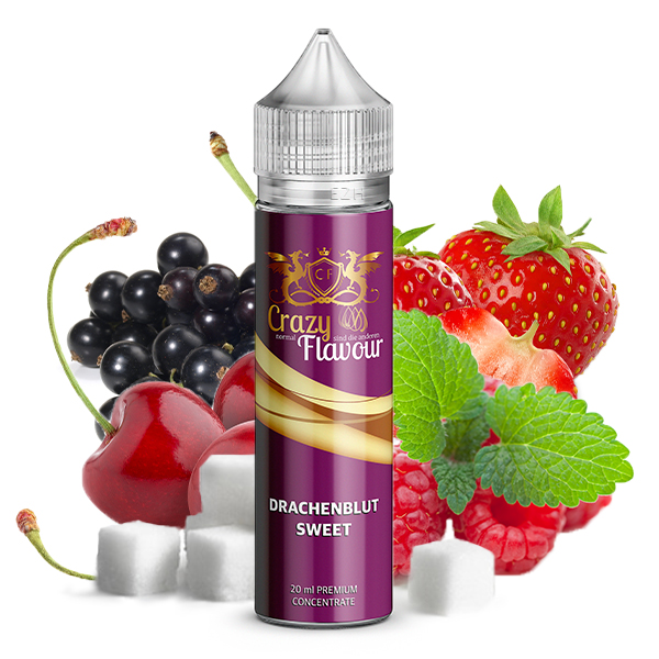 CRAZY FLAVOUR DRACHENBLUT Sweet Aroma 20ml