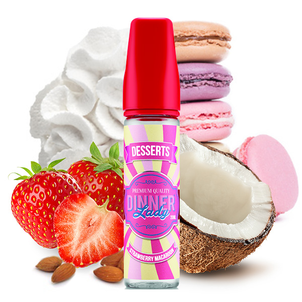 DINNER LADY DESSERT Strawberry Macarons Aroma 20 ml