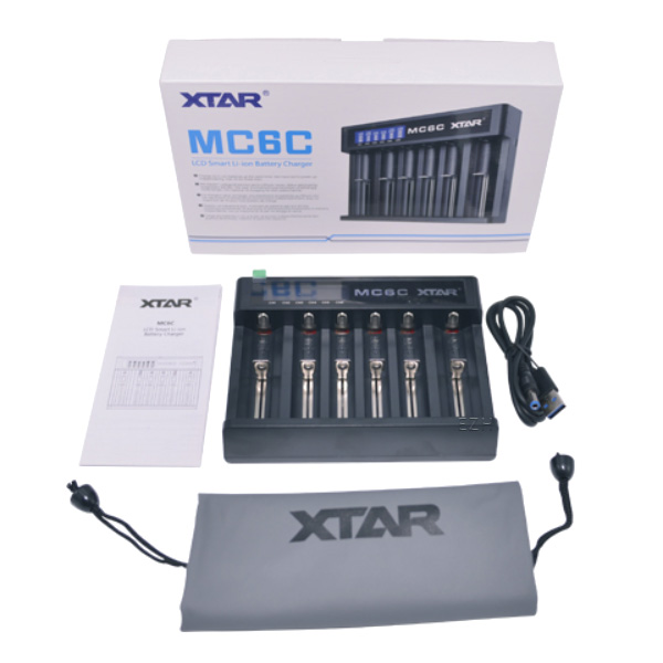 XTAR MC6C Ladegerät