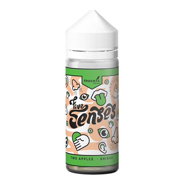 5-SENSES by Omerta Liquids Two Apples - Shisha Aroma 30ml