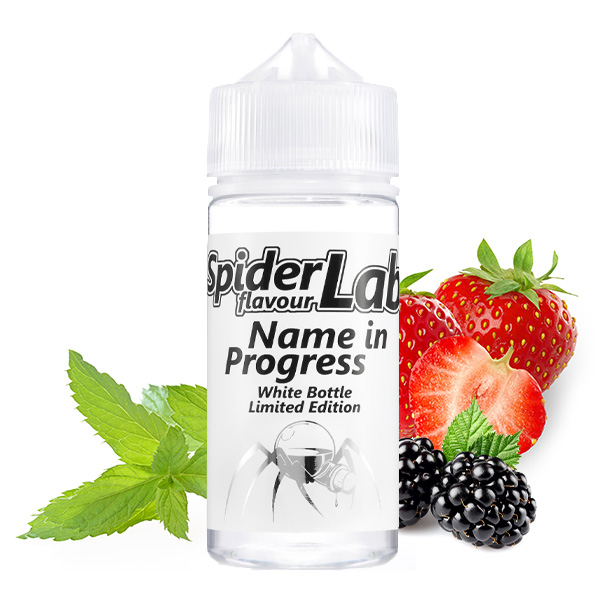 SPIDERLAB White Bottle Limited Edition Name in Progress Aroma 10ml