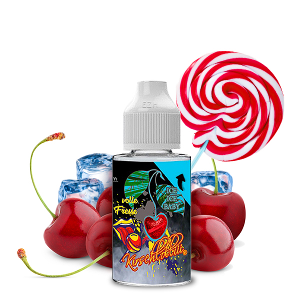 LÄDLA JUICE Volle Fresse Mini Kirschloliii on Ice Aroma 5ml