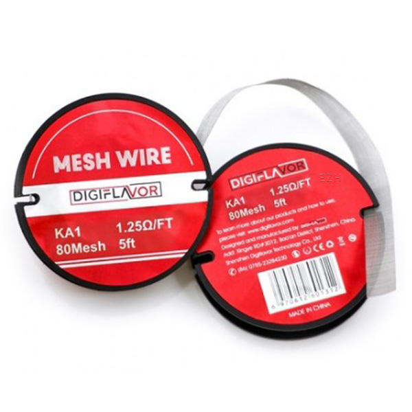 Digiflavor 1.5 Meter KA1 Mesh Wire 80 Wickeldraht