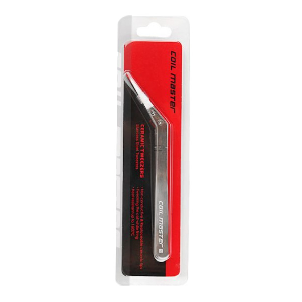 Coil Master Ceramic Tweezers-Bent