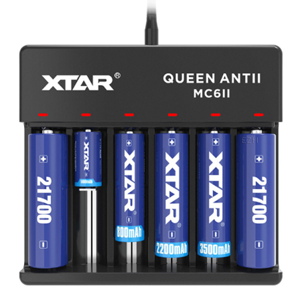 XTAR Queen ANT MC6 II Li-Ion Ladegerät