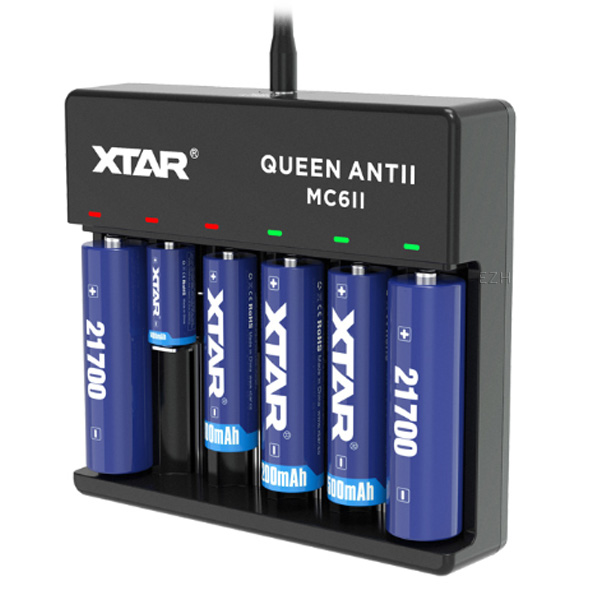 XTAR Queen ANT MC6 II Li-Ion Ladegerät