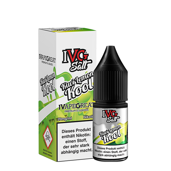 IVG Kiwi Lemon Kool Nikotinsalz Liquid 10 ml