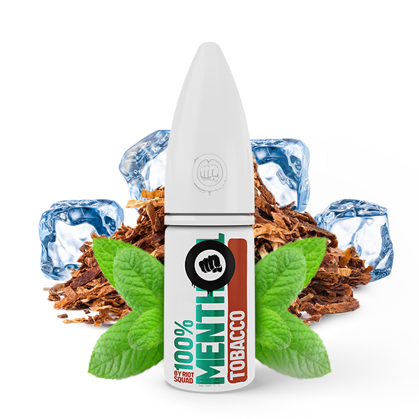 RIOT SQUAD 100% Menthol Tobacco Hybrid Nikotinsalz Liquid 10 ml