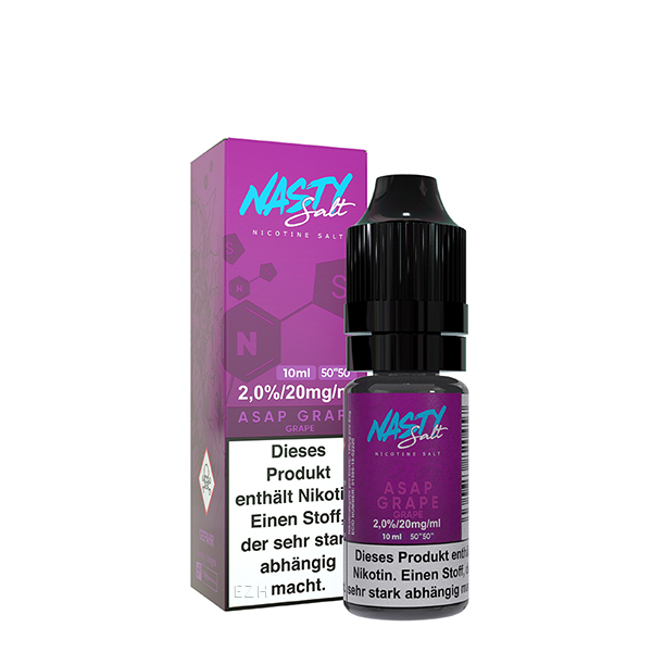 NASTY JUICE ASAP Grape Nikotinsalz Liquid 10 ml