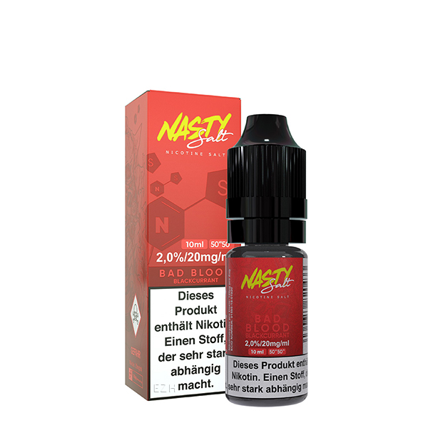 NASTY JUICE Bad Blood Nikotinsalz Liquid 10 ml