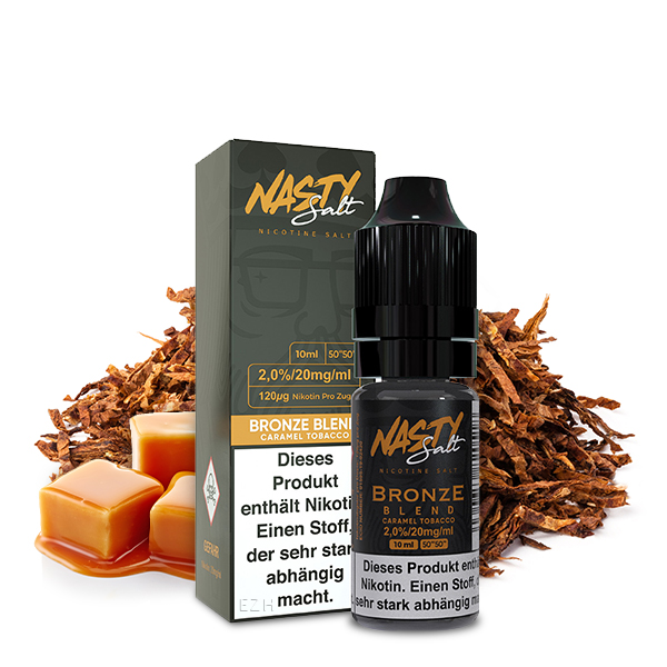 NASTY JUICE Bronze Blend Nikotinsalz Liquid 10 ml