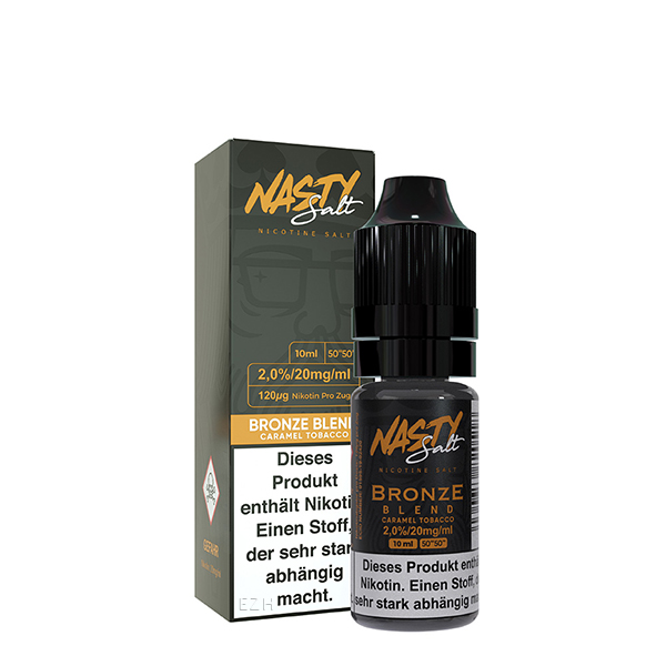 NASTY JUICE Bronze Blend Nikotinsalz Liquid 10 ml