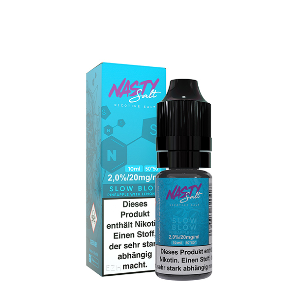 NASTY JUICE Slow Blow Nikotinsalz Liquid 10 ml