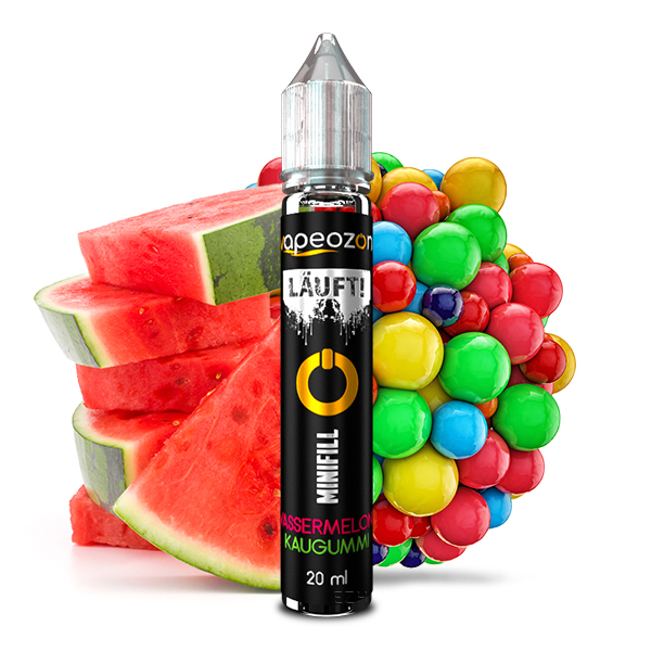 VAPEOZON MINIFILL Wassermelone Kaugummi Liquid 20ml