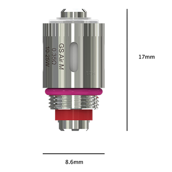 5x Eleaf GS Air M Coil Verdampferkopf