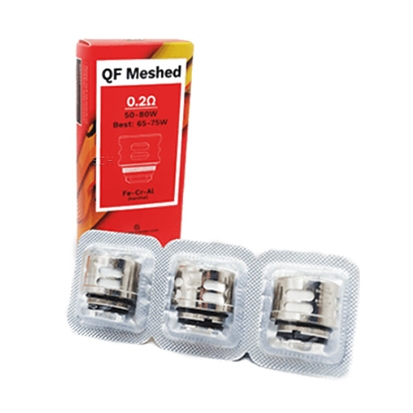 3 x Vaporesso QF Meshed Coil Verdampferkopf