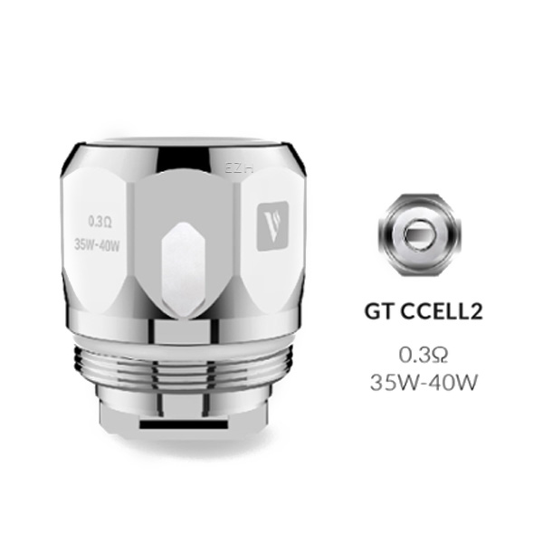 3 x VAPORESSO GT CCELL2 Coil Verdampferkopf