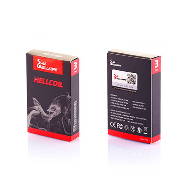 3x Hellvape 424 RTA Quad OCC Coil Verdampferkopf