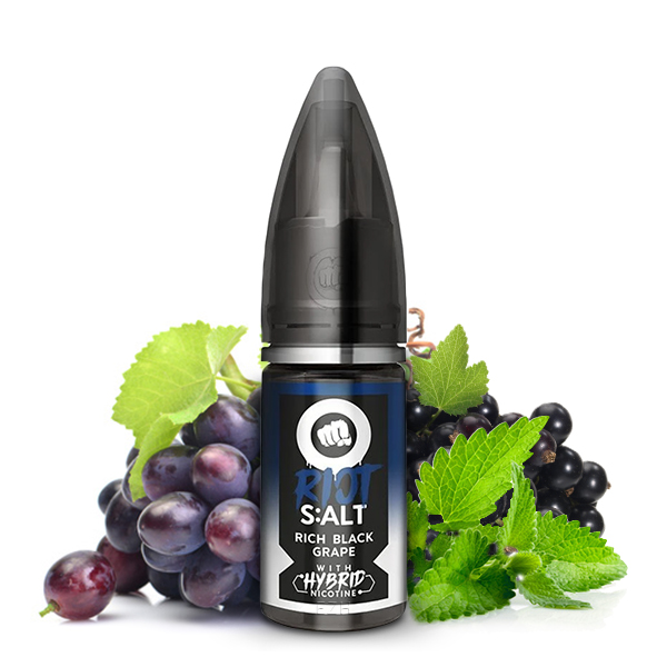 RIOT SQUAD Black Edition Rich Black Grape Nikotinsalz Liquid 10 ml