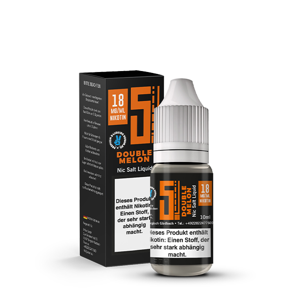 5 EL Double Melon Nikotinsalz Liquid 10 ml