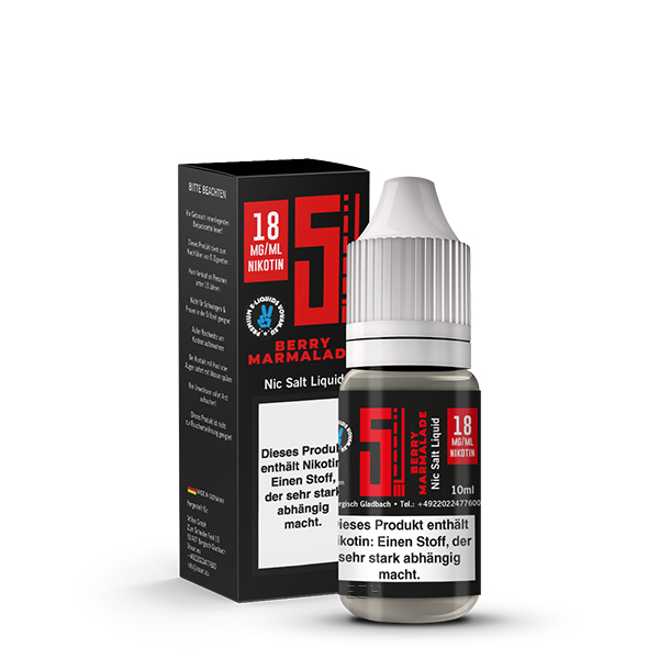 5 EL Berry Marmalade Nikotinsalz Liquid 10 ml