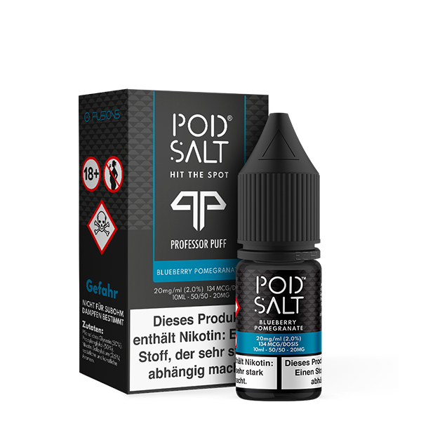 POD SALT FUSION Blueberry Pomegranate Nikotinsalz Liquid 10 ml