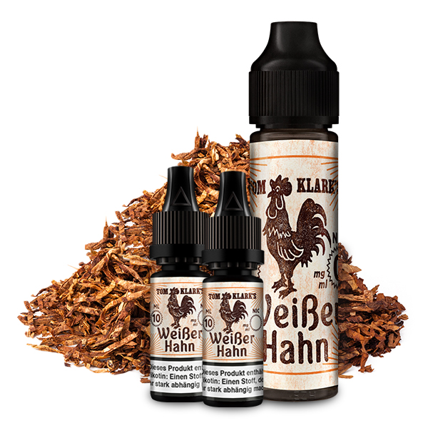 TOM KLARK'S Der Weiße Hahn Premium Liquid 60 ml