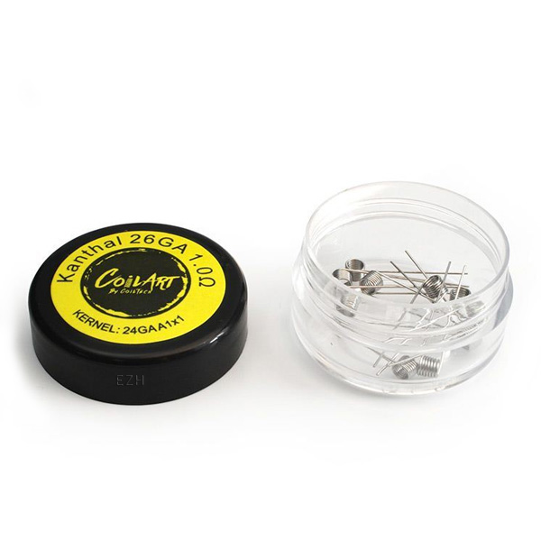 COILART 10 x Prebuilt KA Coil 1.0 Ohm (26GA) - P22