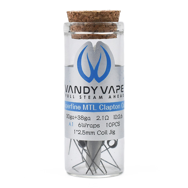 Vandy Vape Prebuilt A1 Superfine MTL Fused Clapton Coil 2.1 Ohm - P7