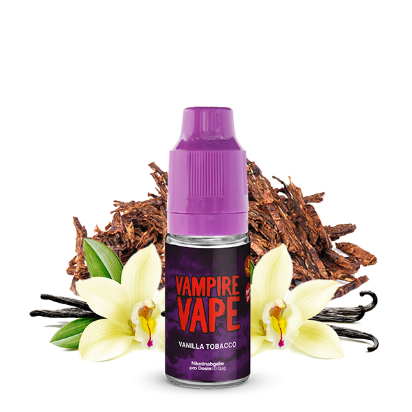 VAMPIRE VAPE Vanilla Tobacco Liquid 10ml