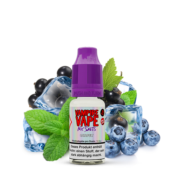 VAMPIRE VAPE Nic Salts Catapult Nikotinsalz Liquid 10 ml