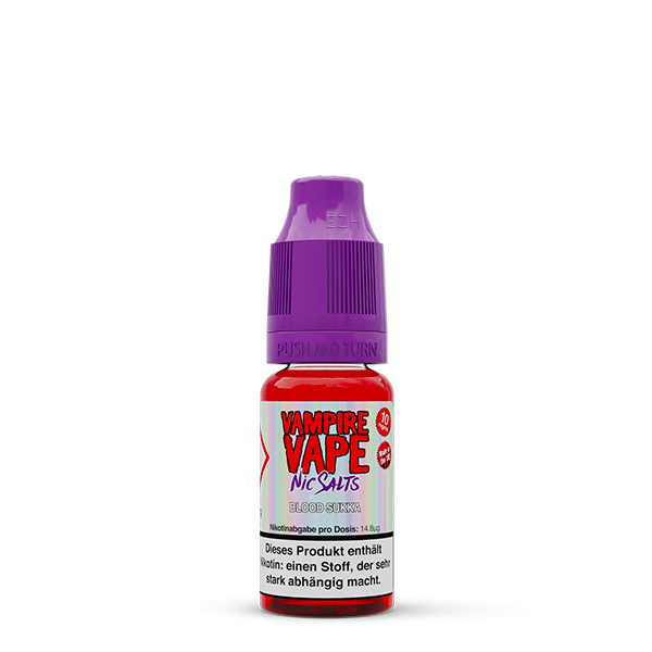 VAMPIRE VAPE Nic Salts Blood Sukka Nikotinsalz Liquid 10 ml