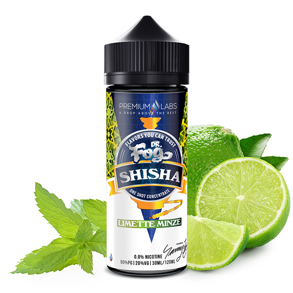 DR. FOG SHISHA Limette Minze Aroma 30ml