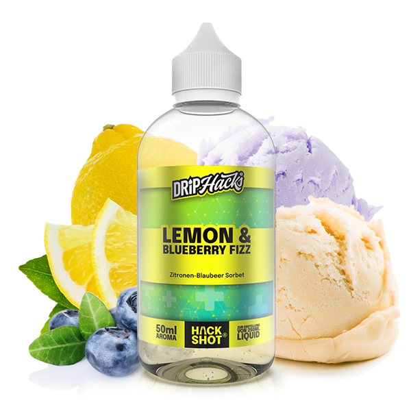 DRIP HACKS Lemon & Blueberry Fizz Aroma 50ml