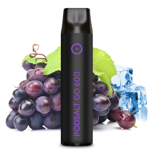 Pod Salt Go 600 Einweg E-Zigarette - Grape Ice