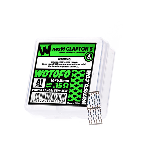 5x Wotofo NexM Clapton S Wire - S4