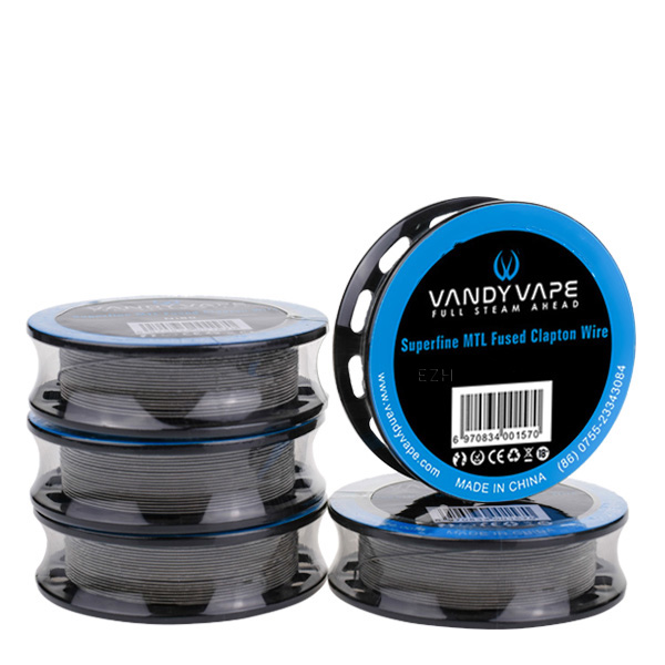 Vandy Vape 3 Meter KA1 Superfine MTL Fused Clapton 32GA*2/38GA Wickeldraht - W5