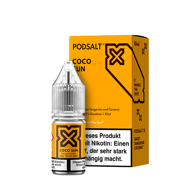 POD SALT X Coco Sun Nikotinsalz Liquid 10 ml