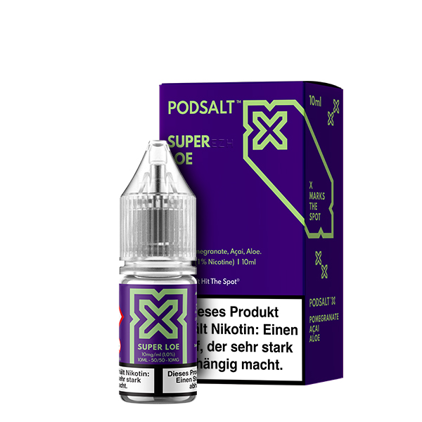 POD SALT X Super Loe Nikotinsalz Liquid 10 ml