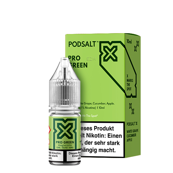 POD SALT X Pro Green Nikotinsalz Liquid 10 ml